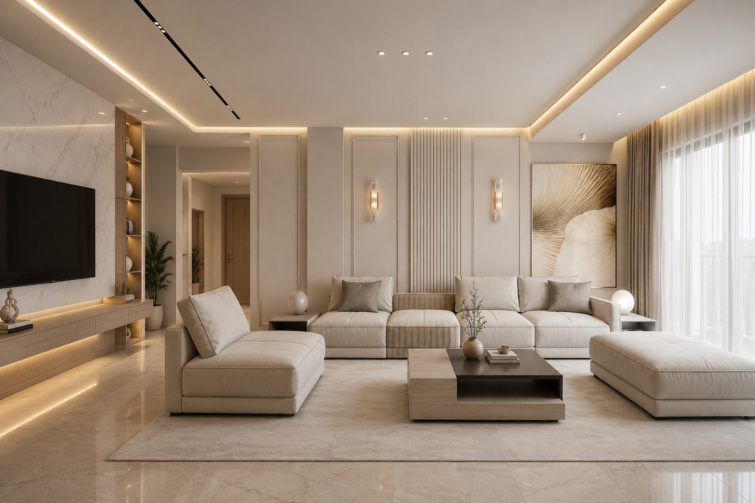 Luxury living interiors by Cuore