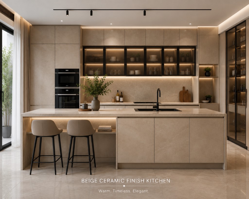 Beige Ceramic Kitchen