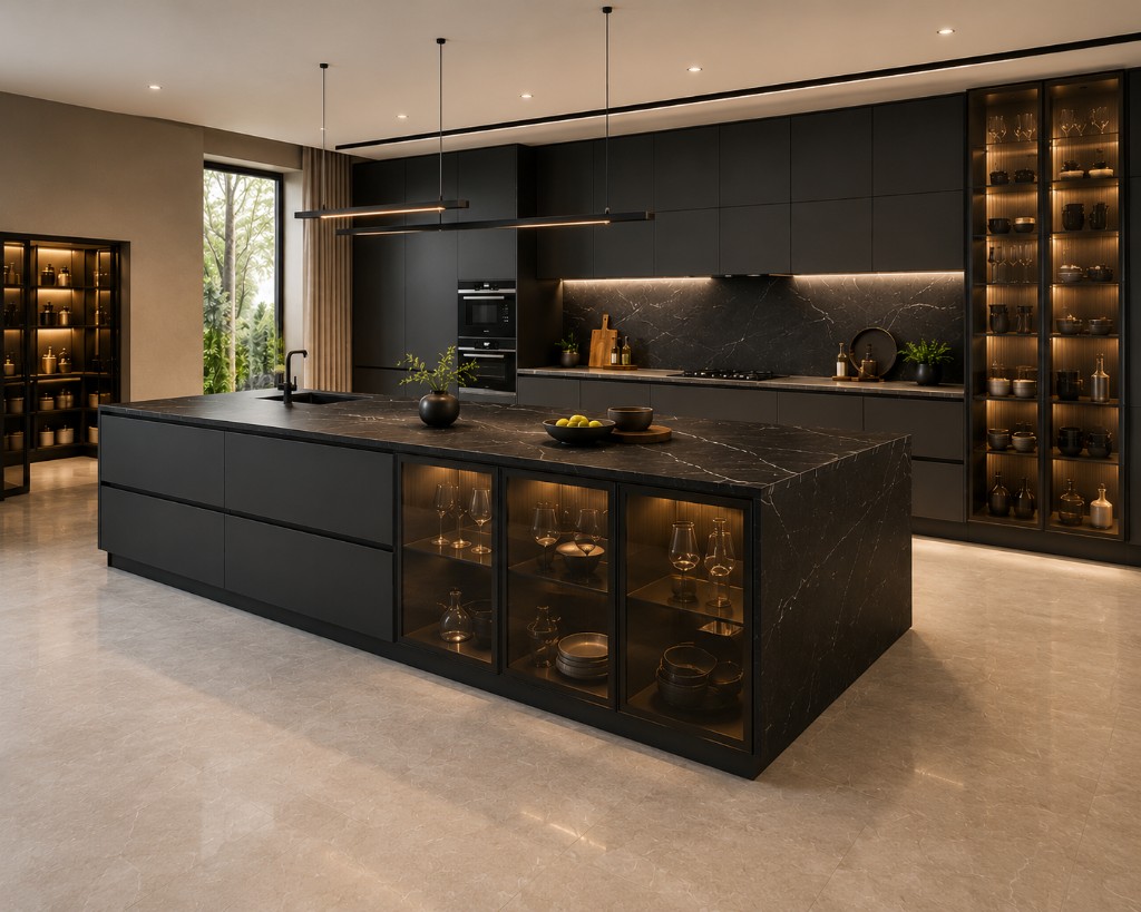 Charcoal Technomatt kitchen
