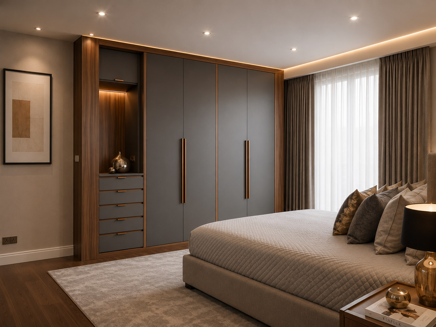 Laminate wardrobe by Cuore