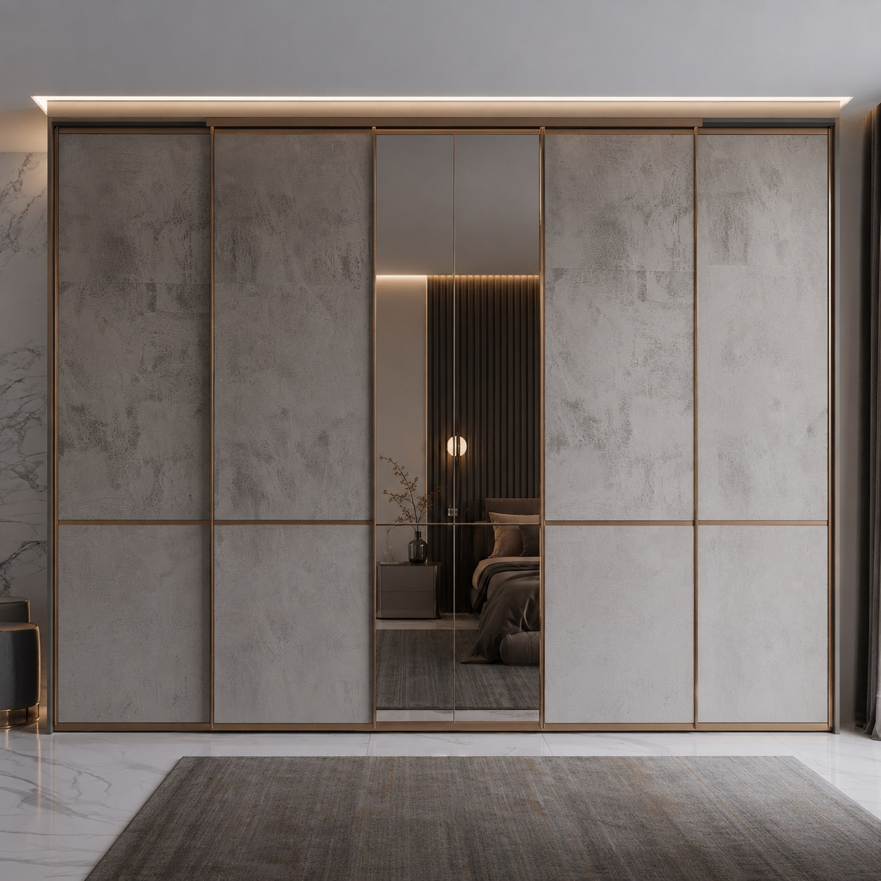 Ceramic wardrobe by Cuore